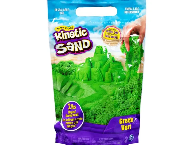 Spinmaster Kinetic Sand Color Bag grün, 907 g
