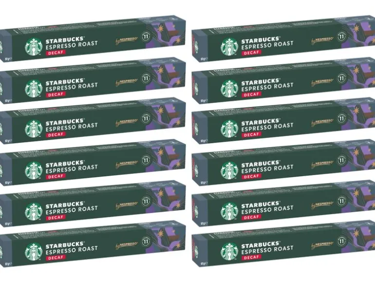 Starbucks Kaffeekapseln Decaf Espresso Roast 12 x 10 Stück
