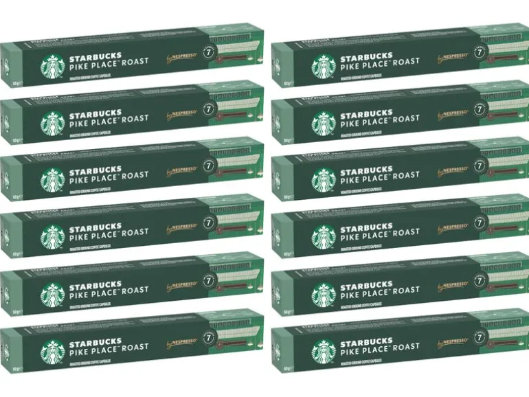 Starbucks Kaffeekapseln Pike Place Roast 12 x 10 Stück