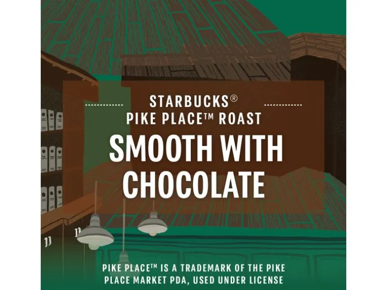Starbucks Kaffeekapseln Pike Place Roast 12 x 10 Stück