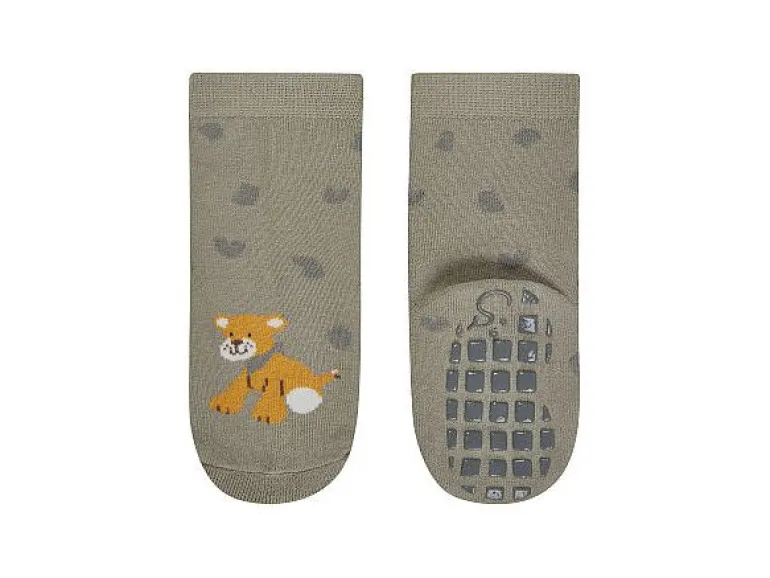 Sterntaler Antirutsch-Socken 2er Set Safari Ocker Gr. 17/18