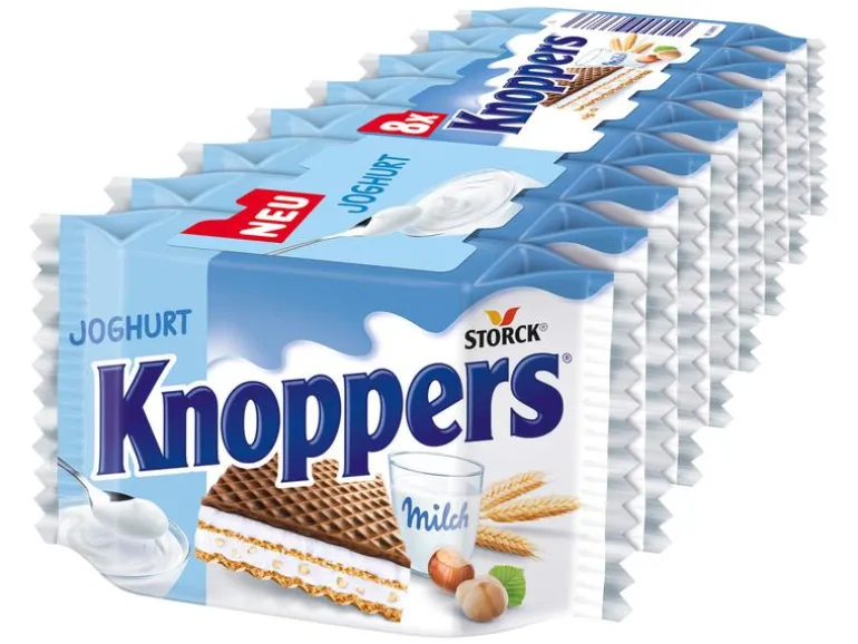Storck Knoppers Waffeln Joghurt 8 x 25 g