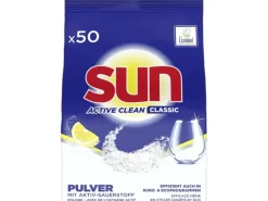 SUN Geschirrspülmittel Classic Pulver Lemon 950 g