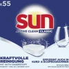 SUN Maschinenspülmittel Classic Active Clean Regular 55 Tabs