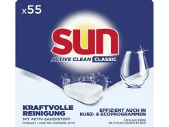 SUN Maschinenspülmittel Classic Active Clean Regular 55 Tabs