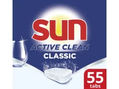 SUN Maschinenspülmittel Classic Active Clean Regular 55 Tabs