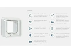 SureFlap Freilauftür Connect mit Mikrochip-Erkennung