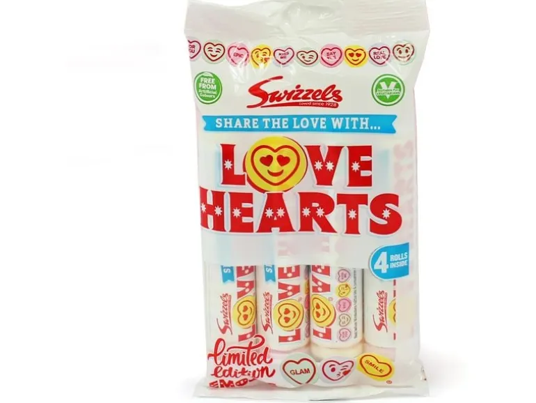 Swizzels Love Hearts 4 x 29.5 g