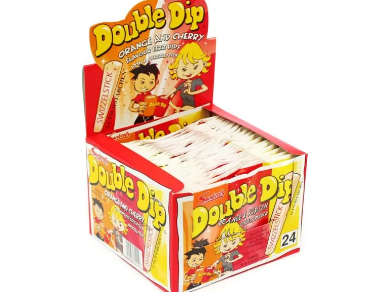 Swizzels Lutschstäbchen Double Dip 24 x 18 g