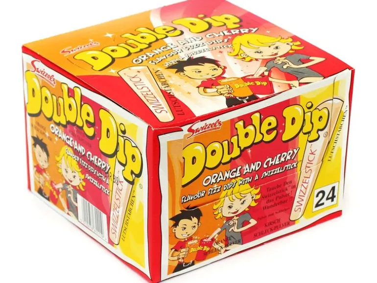 Swizzels Lutschstäbchen Double Dip 24 x 18 g