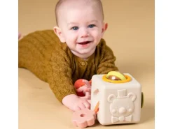 TAF-TOYS Aktivitätenwürfel Peek & Play, 6M+