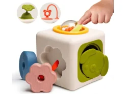 TAF-TOYS Aktivitätenwürfel Peek & Play, 6M+