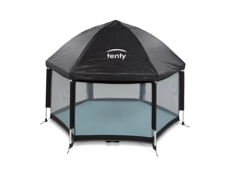 tenty Laufgitter Set Schwarz/Blau
