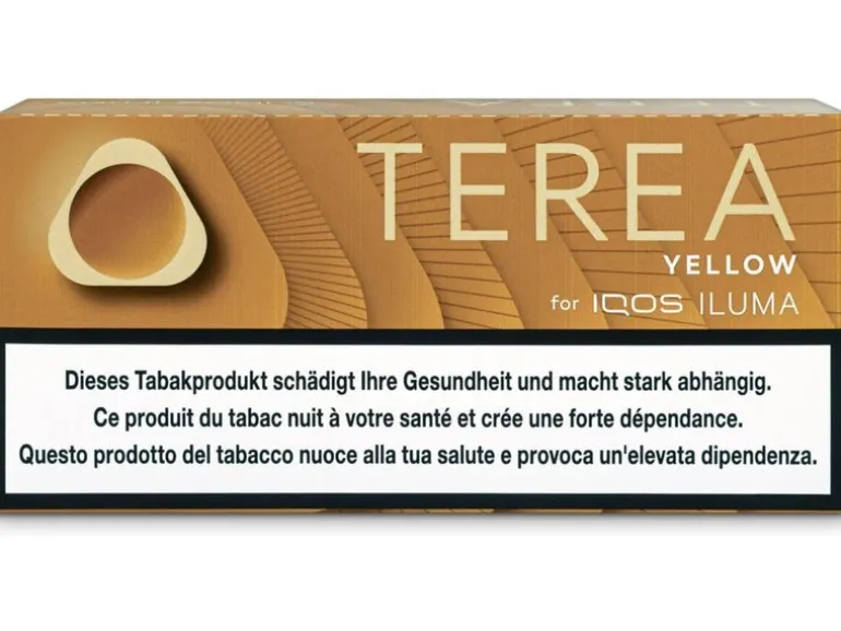 TEREA Tabaksticks Yellow Stange à 10 Pack