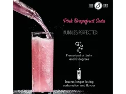 Three Cents Soft-Drinks Pink Grapefruit Soda 6 x 0.2 l