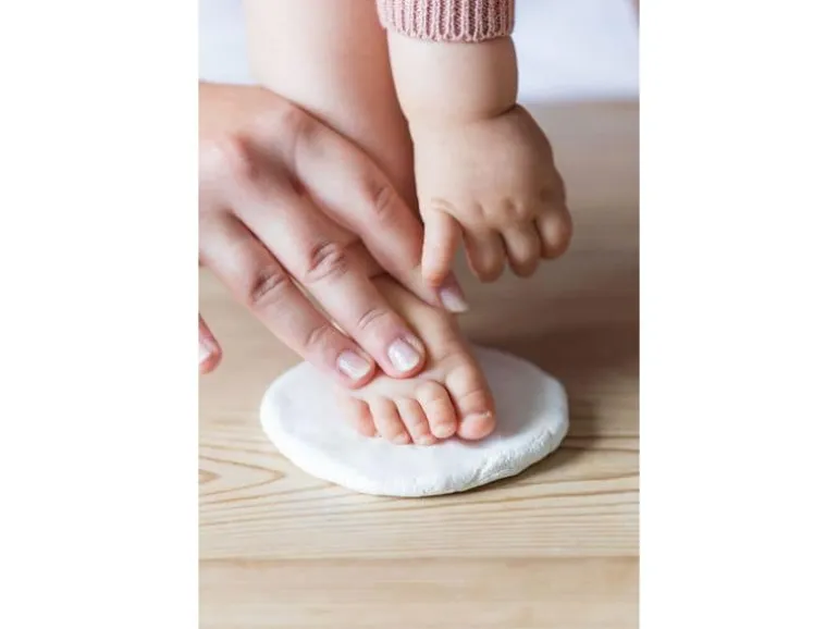 Tiny Love 3D-Abdruckset Bilderrahmen Weiss, 3er