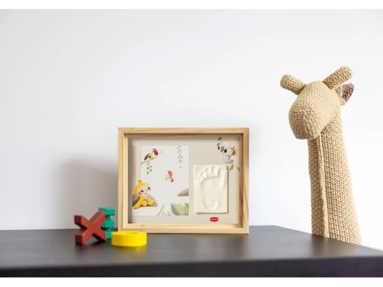 Tiny Love 3D-Abdruckset Bildrahmen Natur