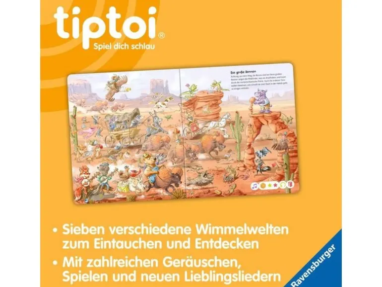 tiptoi Die grosse Wimmelreise der Tiere