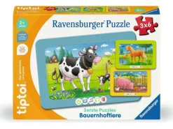 tiptoi 3 erste Puzzles: Bauernhoftiere