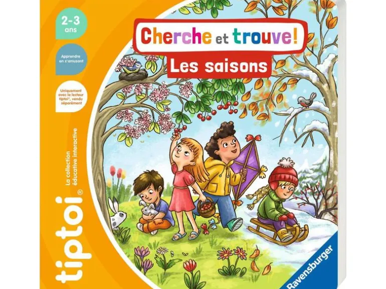 tiptoi Lernbuch Cherche et Trouve Les saisons -FR-