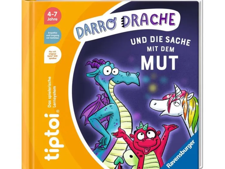 tiptoi Lernbuch Darro Drache und die Sache mit dem Mut