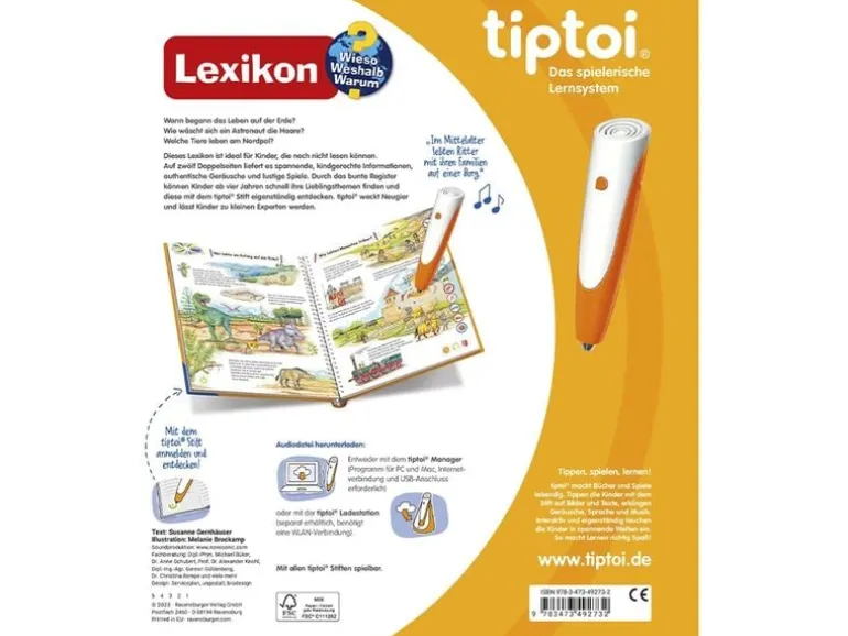 tiptoi Lernbuch Wieso? Weshalb? Warum? Lexikon