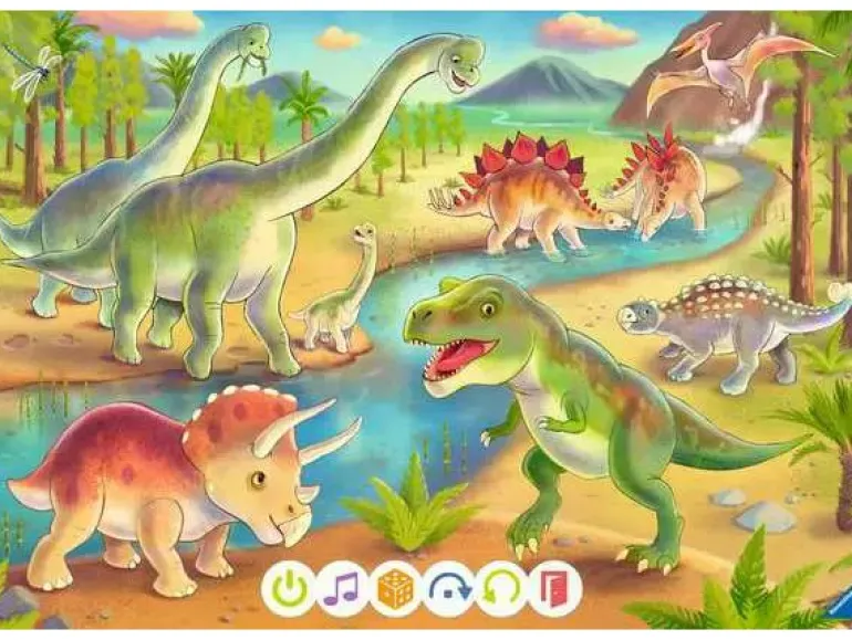 tiptoi Puzzle Dinosaurier