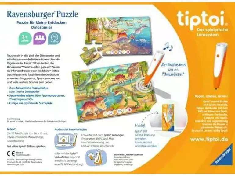 tiptoi Puzzle Dinosaurier