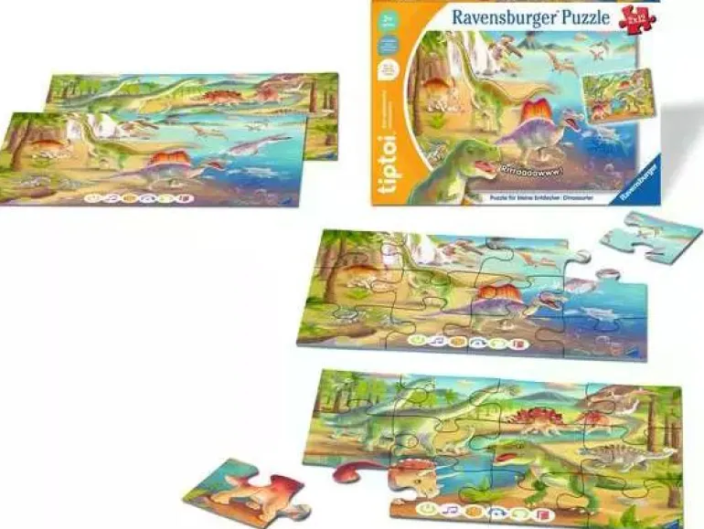 tiptoi Puzzle Dinosaurier