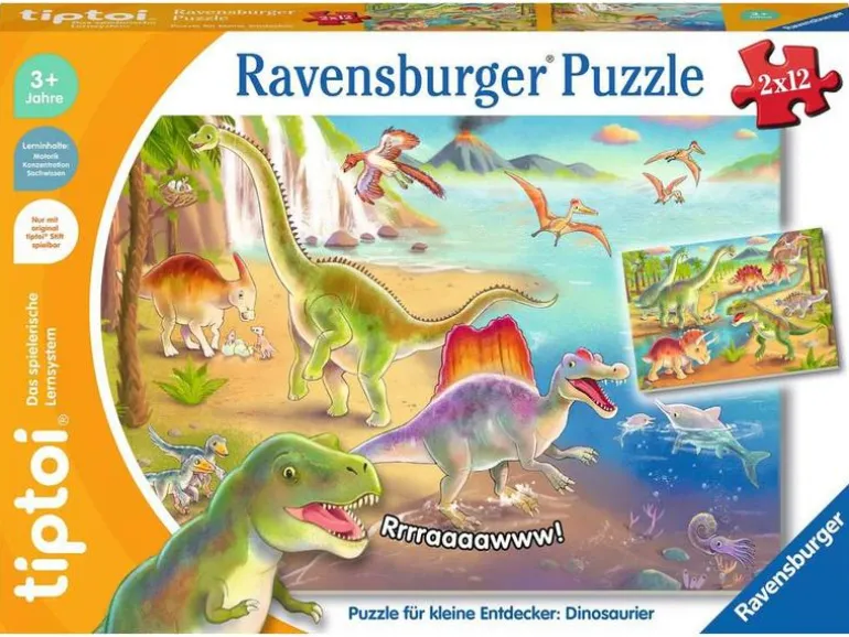 tiptoi Puzzle Dinosaurier