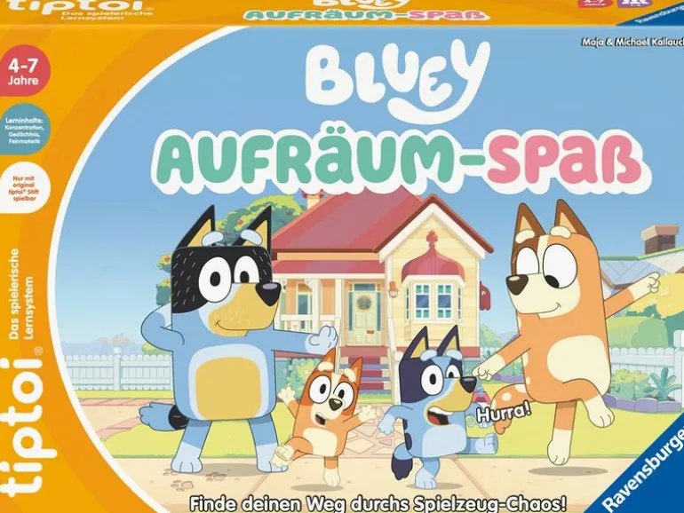 tiptoi Spiel Bluey Aufräum Spass