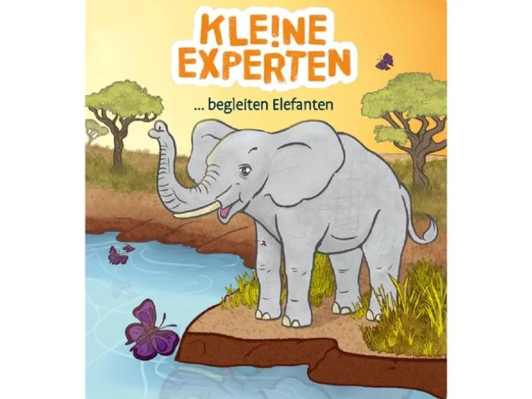 Tonies Hörbuch KLE!NE EXPERTEN begleiten Elefanten