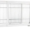 Trixie Absperrgitter 65 - 108 × 61 cm, Weiss