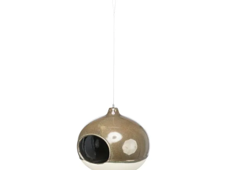Trixie Futterspender Vogelfutter-Bowl, 120 ml, Keramik, Beige