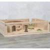 Trixie Indoor Gehege für Meerschweinchen, 114 × 30 × 74 cm