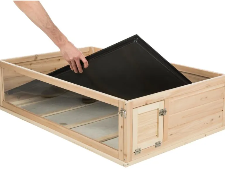 Trixie Indoor Gehege für Meerschweinchen, 114 × 30 × 74 cm