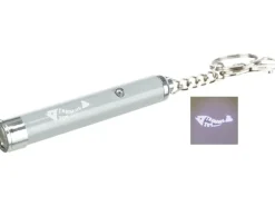 Trixie LED Pointer Catch the Light, Fisch 8 cm, Grau