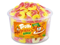 Trolli Gummibonbons Pfirsichringe 1.2 kg
