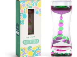 Twiddlers Flüssige Sanduhr Pink/Grün