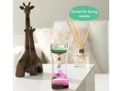 Twiddlers Flüssige Sanduhr Pink/Grün