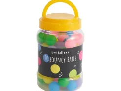 Twiddlers Gummiball Neon 70 Stück 70 Stück Kunststoff Mehrfarbig