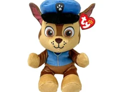 Ty Plüsch Paw Patrol Chase 20 cm, Blau, Braun