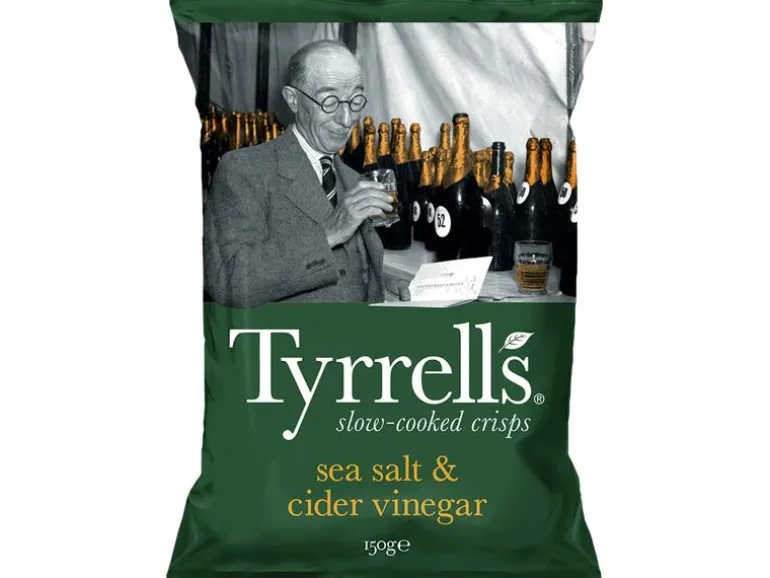 Tyrrell's Chips Sea Salt und Cider Vinegar 150 g