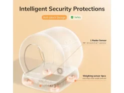 UBPet Katzentoilette C10 Selbstreinigend 53 x 52 x 55 cm