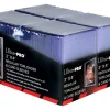 Ultra Pro Toploader Regular 35pt & Soft Penny Sleeves Bundle (200)