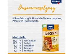 Vitakraft Leckerli Pure Chicken Mini Cubes, 80 g