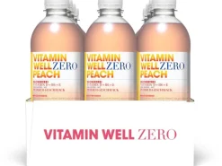VITAMIN WELL Zero Peach 12 x 0.5 l