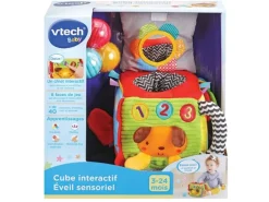 Vtech Cube interactif, éveil sensoriel, Französisch