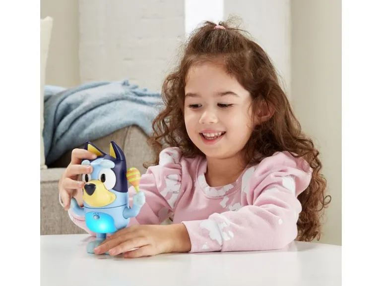 Vtech Dreh- und Zieh-Reaktionsspiel Bluey Blau