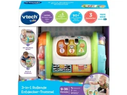 Vtech 3-in-1 Rollende Entdecker-Trommel -DE-